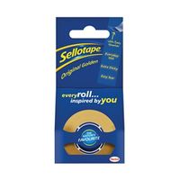 sellotape original golden tape 18mm x 25m 8 pack 1569069