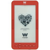 woxter scriba 195 s libro electronico compacto 47 e-ink pearl plus 4gb rojo