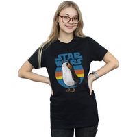 disney camiseta manga larga the last jedi para mujer