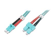 digitus cable de conexion de fibra optica multimode om3 lcsc 5m