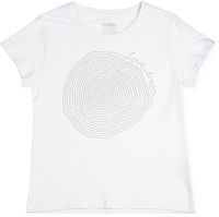 womens love trees t-shirt - white