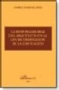 la responsabilidad del arquitecto en la ley de ordenacion de la e difi