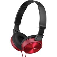 sony mdr-zx310 auricular rojo