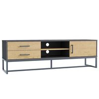 mueble de tv industrial