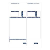 custom forms sage a4 1-part laser sales ledgers 90gsm 500 pack