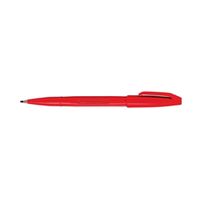 pentel sign pen s520 1mm line red pack 12 - s520-b