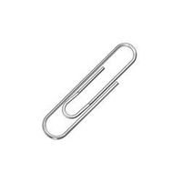 q-connect paperclips plain 32mm pack of 1000 ref kf01315