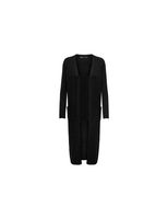 sudadera only lesly long cardigan black mujer