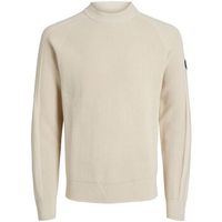 jack  jones jersey 12240599 filo mock neck-moonbeam para hombre