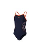 banador de natacion speedo nina plastisol placement thinstrap mus