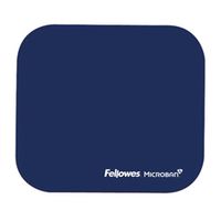 fellowes mouse pad microban antibacterial protection navy 5933805