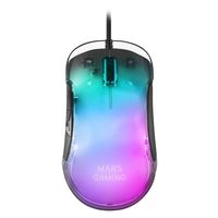 mars gaming mmglow rgb raton gaming 12800dpi