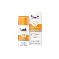 eucerin proteccion solar antiedad con color spf 50