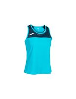 camiseta de tenis tirantes joma montreal mujer turquesa fluor mar