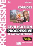 civilisation progressive de la francophonie corriges - niveau debutant