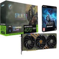 msi geforce rtx 4070 ti super gaming slim stalker 2 edition 16gb  edicion digital deluxe