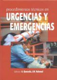 procedimientos tecnicos en urgencias y emergencias