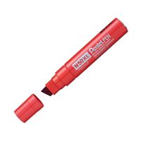 pentel n50xl marker chisel tip red pack of 6 n50xl-b