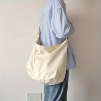 bolso bandolera sencillo de moda para hombre resistente bolso de lona bolso de hombro versatil retro adecuado para el dia a dia