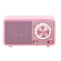 sangean wr-7 radio portatil bluetooth rosa