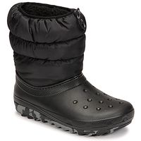 crocs descansos classic neo puff boot k para nino