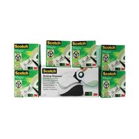 scotch magic tape 810 19mmx33m pack of 16 with free dispenser