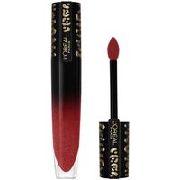 loreal pintalabios signature lacquered liquid lipstick - 321 be fiery para mujer