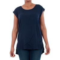 vero moda camiseta tirantes 10185237 vmnewmaker ss open back top lcs black iris para mujer