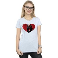 dc comics camiseta manga larga bi12214 para mujer