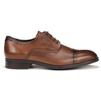 fluchos zapatos de trabajo zapato de piel con cordones marron asgard f1885 para hombre