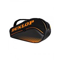 paletero dunlop elite negro naranja