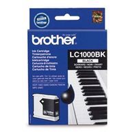 brother lc1000bk black fax ink cartridge - lc1000bk