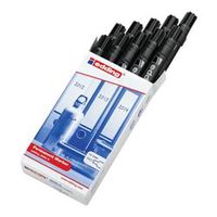 edding 2000c permanent marker bullet tip black 10 pack