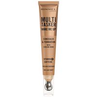 rimmel london base de maquillaje multitasker wake me up corrector y base de maquillaje light ho para mujer