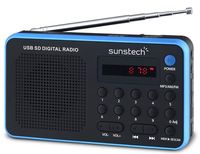 radio portatil - sunstech rpds32 azul