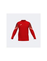 sudadera de running joma elite xi mujer rojo blanco