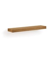 estante de pared de madera marron anch 90 cm