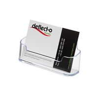 deflecto business card holder 70101