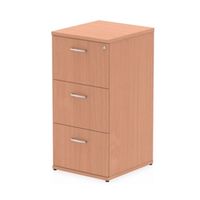 impulse filing cabinet 3 drawer beech - i000073