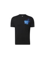 camiseta reebok graphic series hombre negro