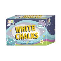 study time chalk white 100 pack edu211