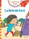 sami et julie cp niveau 1 la liste de sami