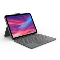 logitech combo touch funda con teclado extraible oxford gris para ipad 10th generacion layout italiano