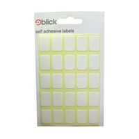 blick white 12x18mm labels 3500 pack rs002758