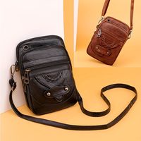 bolso de telefono celular vintage en miniatura bolso de telefono cruzado retro bolso de mano de moda para mujer bolso de hombro y bolso