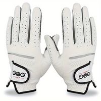 guantes de golf para hombre de piel de oveja antideslizantes para la mano izquierda o derecha