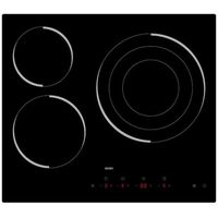 svan sv3601 placa vitroceramica 3 fuegos 6200w 59cm negro