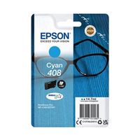 epson 408 ink cartridge durabrite ultra glasses cyan c13t09j24010