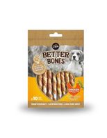 snack zoe better bones twist para perros de pollo tomillo y romero x 10uds