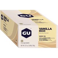 gu caja geles energeticos 24 unidades vaina de vainilla one size multicolor